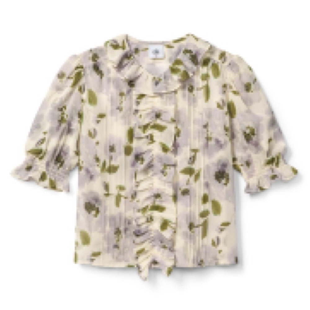 Cabi F24 Printed Cherish Blouse L